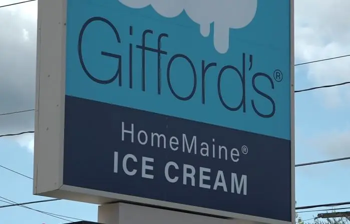 Gifford's Dairy Ice Cream Recall